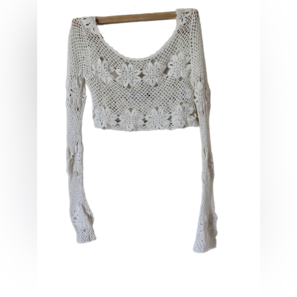 Crochet Crop Top NastyGal xMinkPink